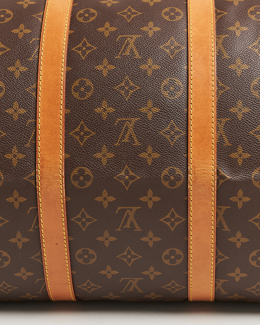 Heren | Pre-Owned & Vintage Bags | Louis Vuitton Pre-Owned | Keepall Bandoulière 55 Monogram