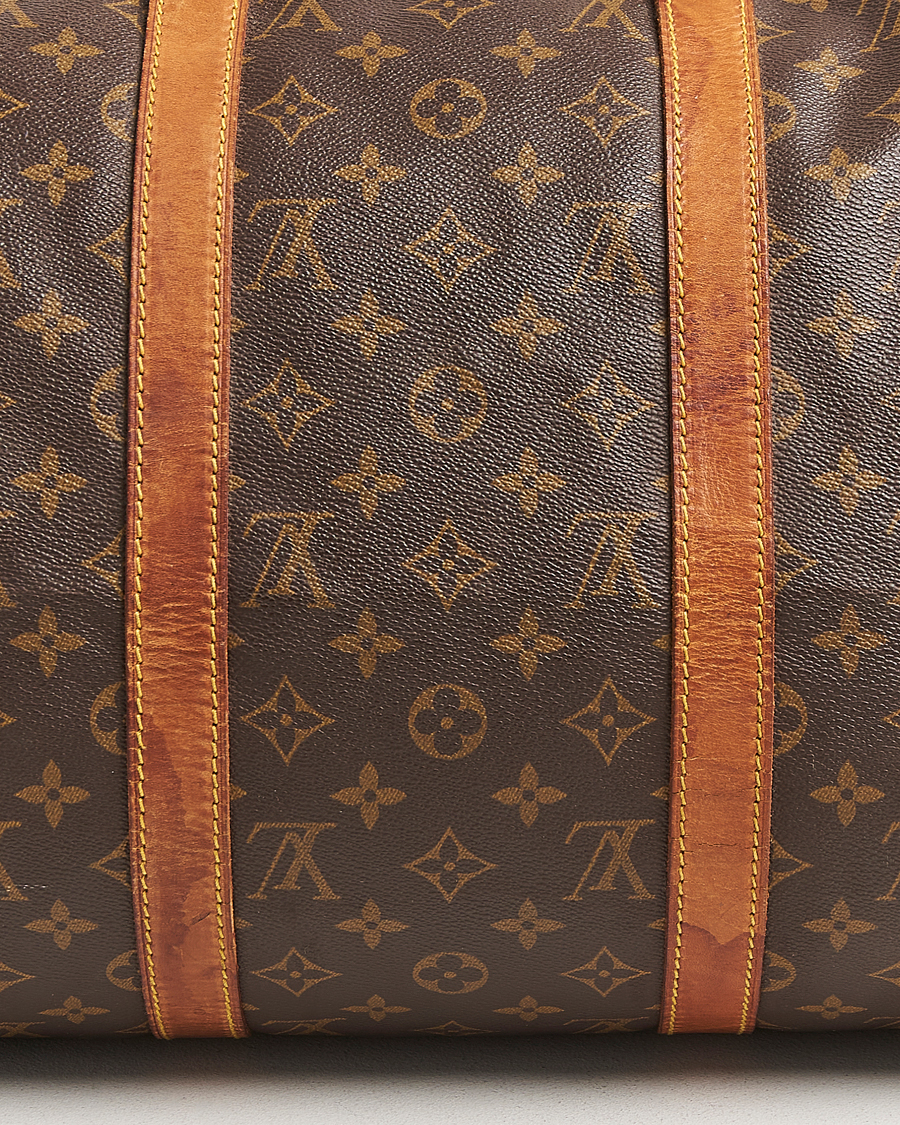 Heren | Pre-Owned & Vintage Bags | Louis Vuitton Pre-Owned | Keepall Bandoulière 50 Monogram