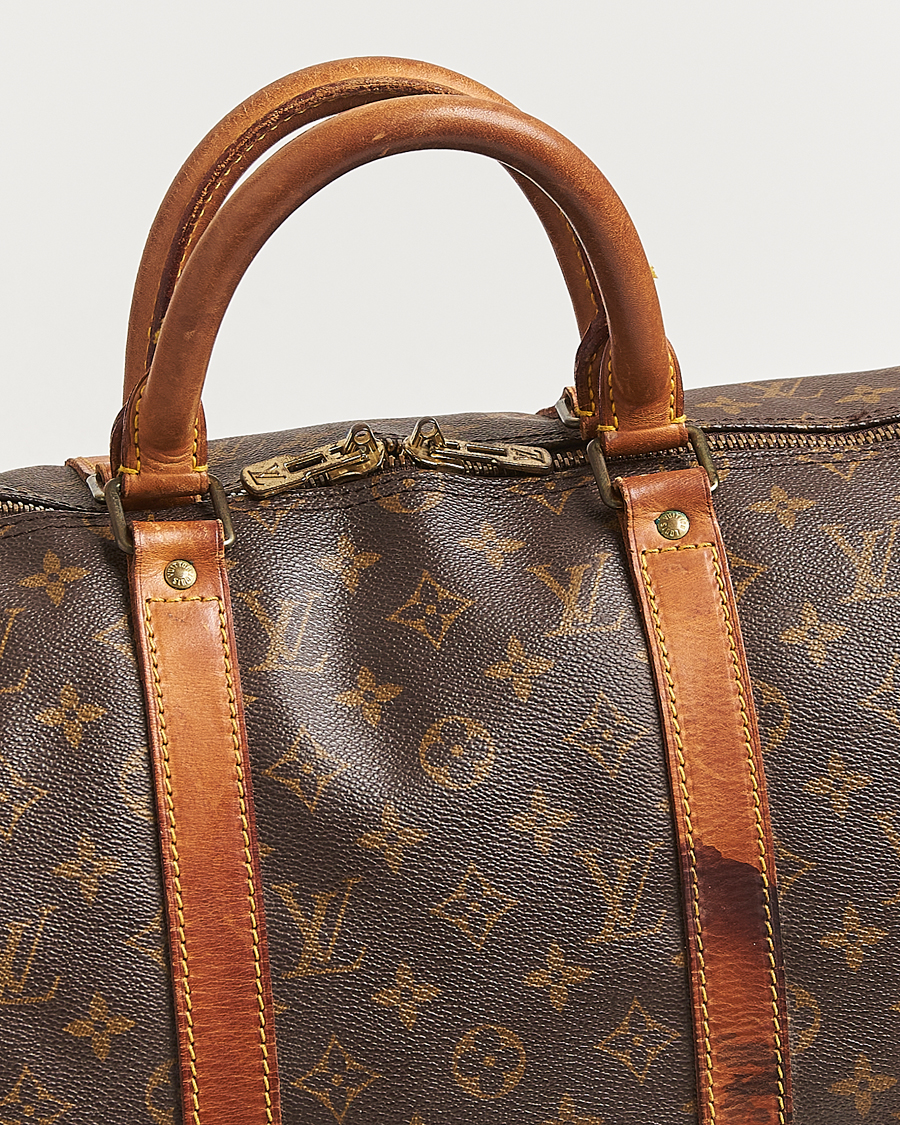 Heren | Pre-Owned & Vintage Bags | Louis Vuitton Pre-Owned | Keepall Bandoulière 50 Monogram