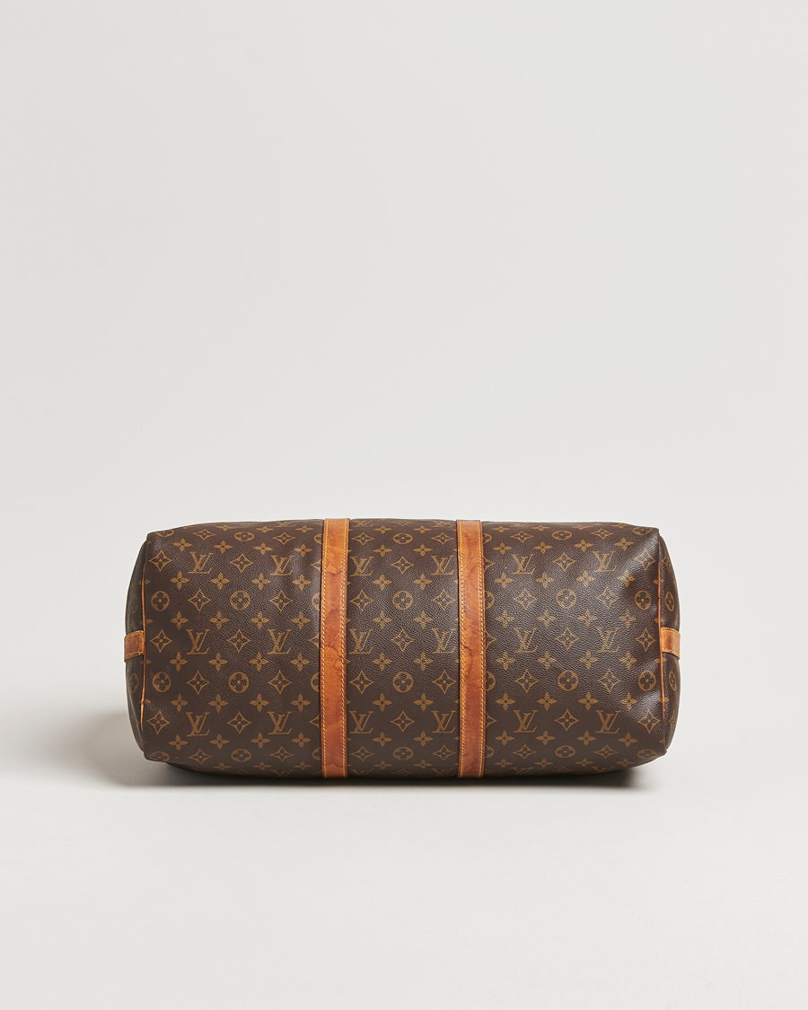 Heren | Pre-Owned & Vintage Bags | Louis Vuitton Pre-Owned | Keepall Bandoulière 50 Monogram