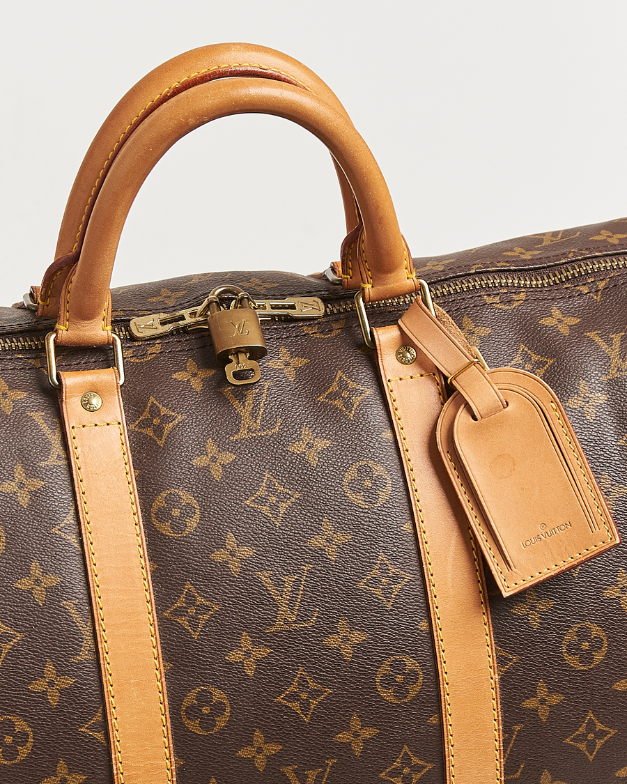 Heren | Louis Vuitton Pre-Owned Keepall Bandoulière 55 Monogram  | Louis Vuitton Pre-Owned | Keepall Bandoulière 55 Monogram 