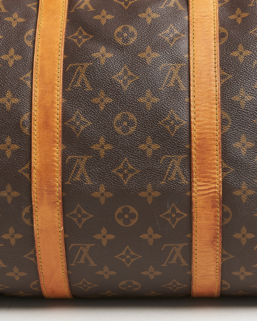 Heren | Pre-Owned & Vintage Bags | Louis Vuitton Pre-Owned | Keepall Bandoulière 50 Monogram