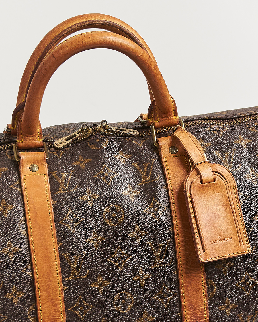 Heren | Pre-Owned & Vintage Bags | Louis Vuitton Pre-Owned | Keepall Bandoulière 50 Monogram
