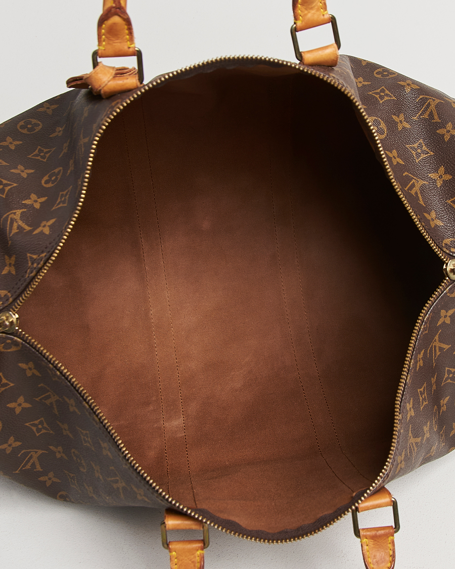 Heren | Pre-Owned & Vintage Bags | Louis Vuitton Pre-Owned | Keepall Bandoulière 50 Monogram