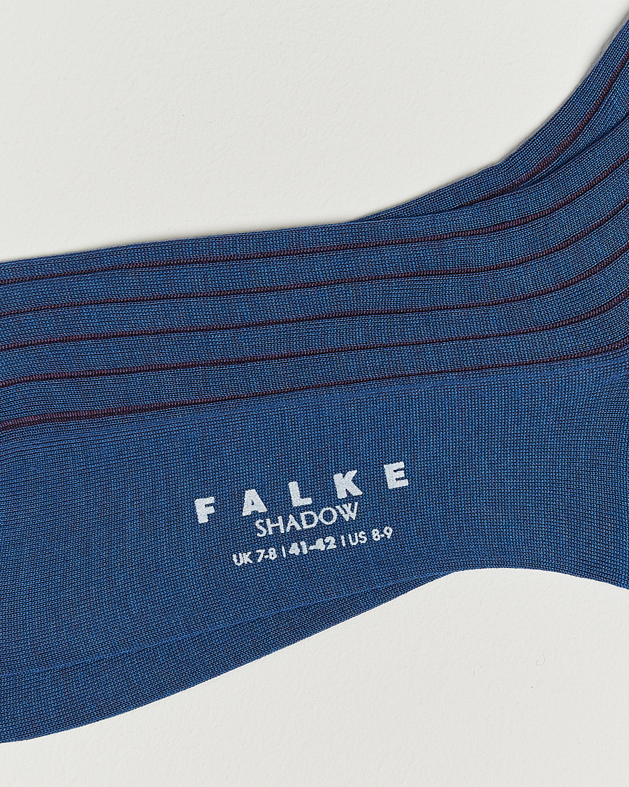 Heren | Ondergoed | Falke | Shadow Stripe Sock Sapphire