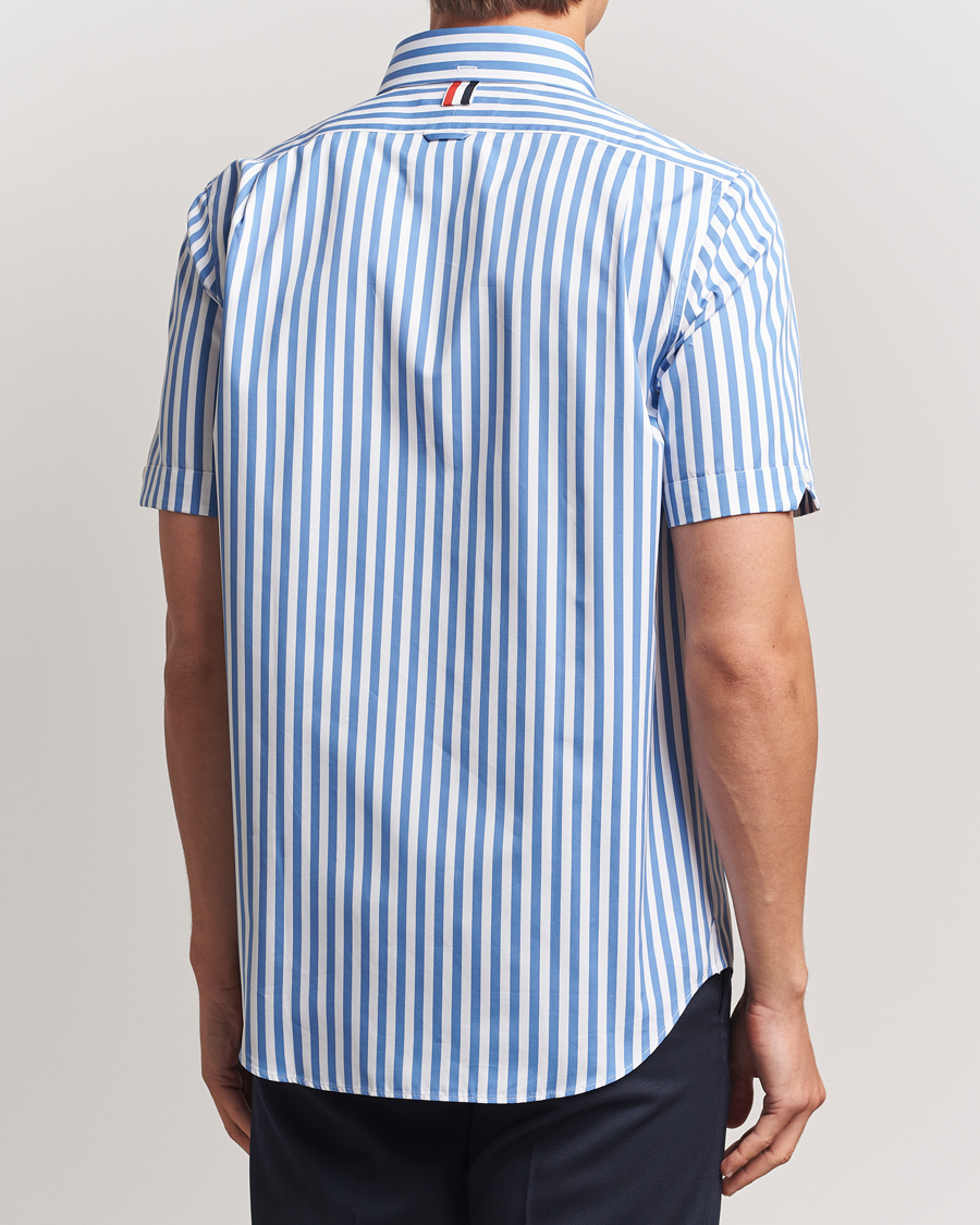 Heren | Overhemden | Thom Browne | Short Sleeve Button Down Shirt Medium Blue