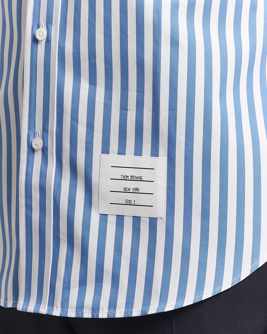 Heren | Overhemden | Thom Browne | Short Sleeve Button Down Shirt Medium Blue