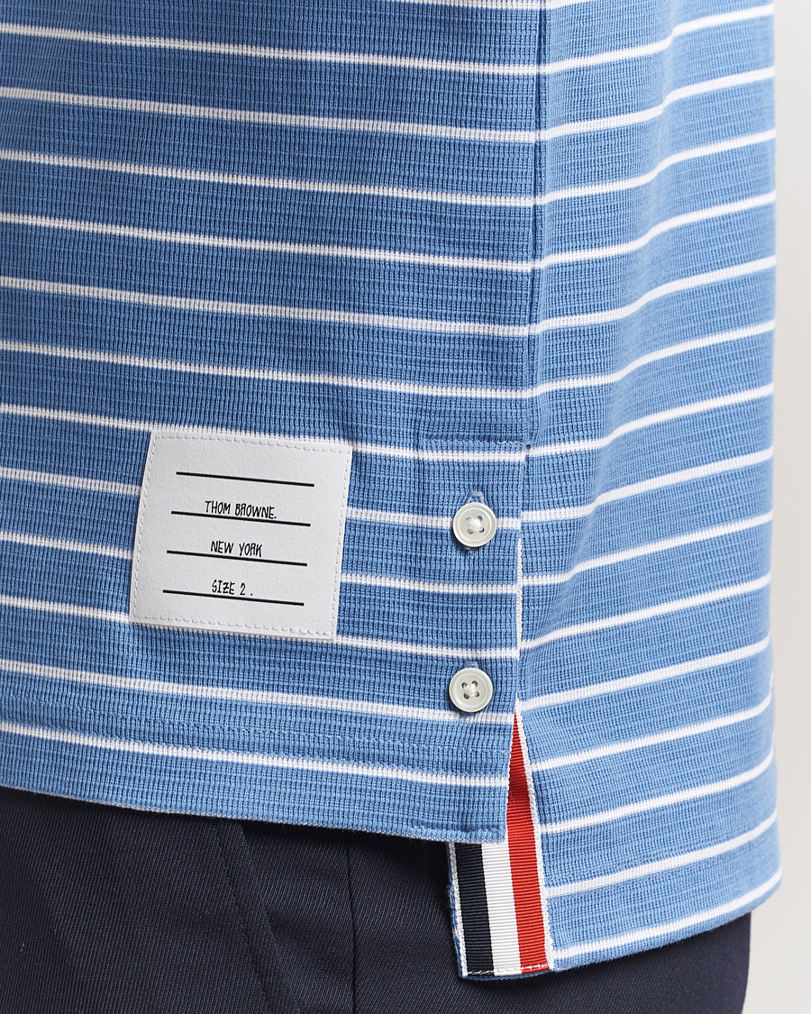 Heren | T-shirts | Thom Browne | Long Sleeve T-Shirt Blue/White