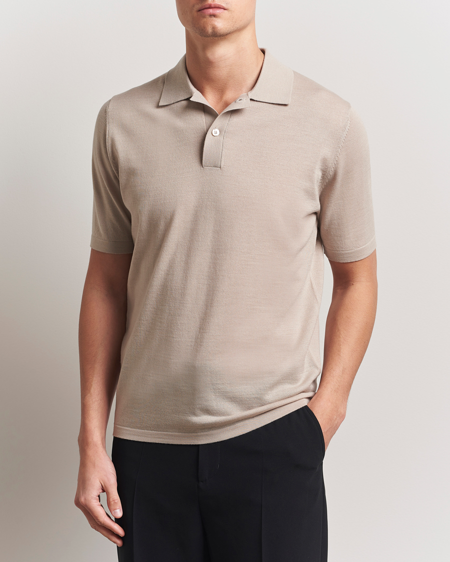 Heren | Polo's | Samsøe Samsøe | Sarown Knitted Polo Pure Cashmere