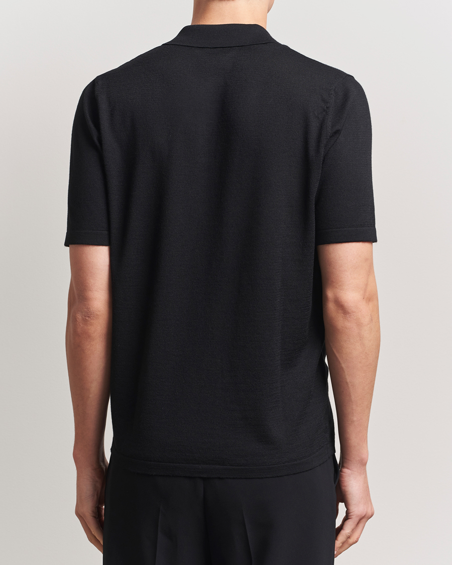 Heren | Polo's | Samsøe Samsøe | Sarown Knitted Polo Black