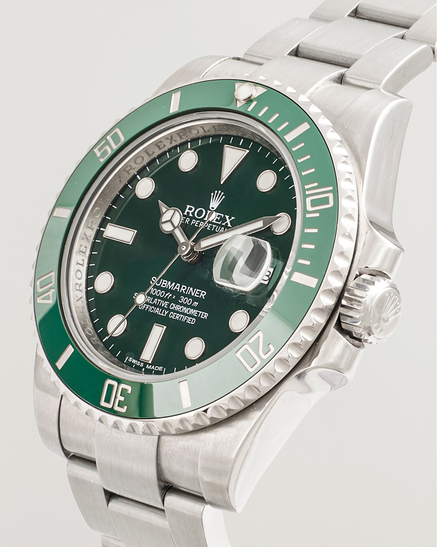 Heren | Rolex Pre-Owned Submariner Date Hulk | Rolex Pre-Owned | Submariner Date Hulk