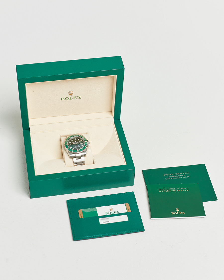 Heren | Rolex Pre-Owned Submariner Date Hulk | Rolex Pre-Owned | Submariner Date Hulk