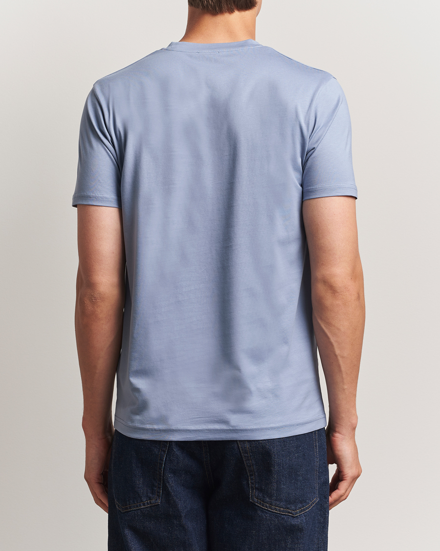 Heren | T-shirts | Sunspel | Riviera Midweight T-Shirt Vintage Blue