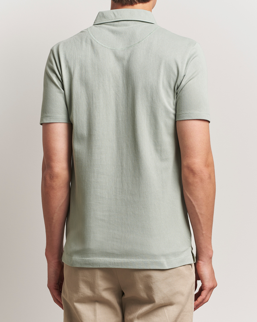 Heren | Polo's | Sunspel | Riviera Polo Shirt Pastel Green