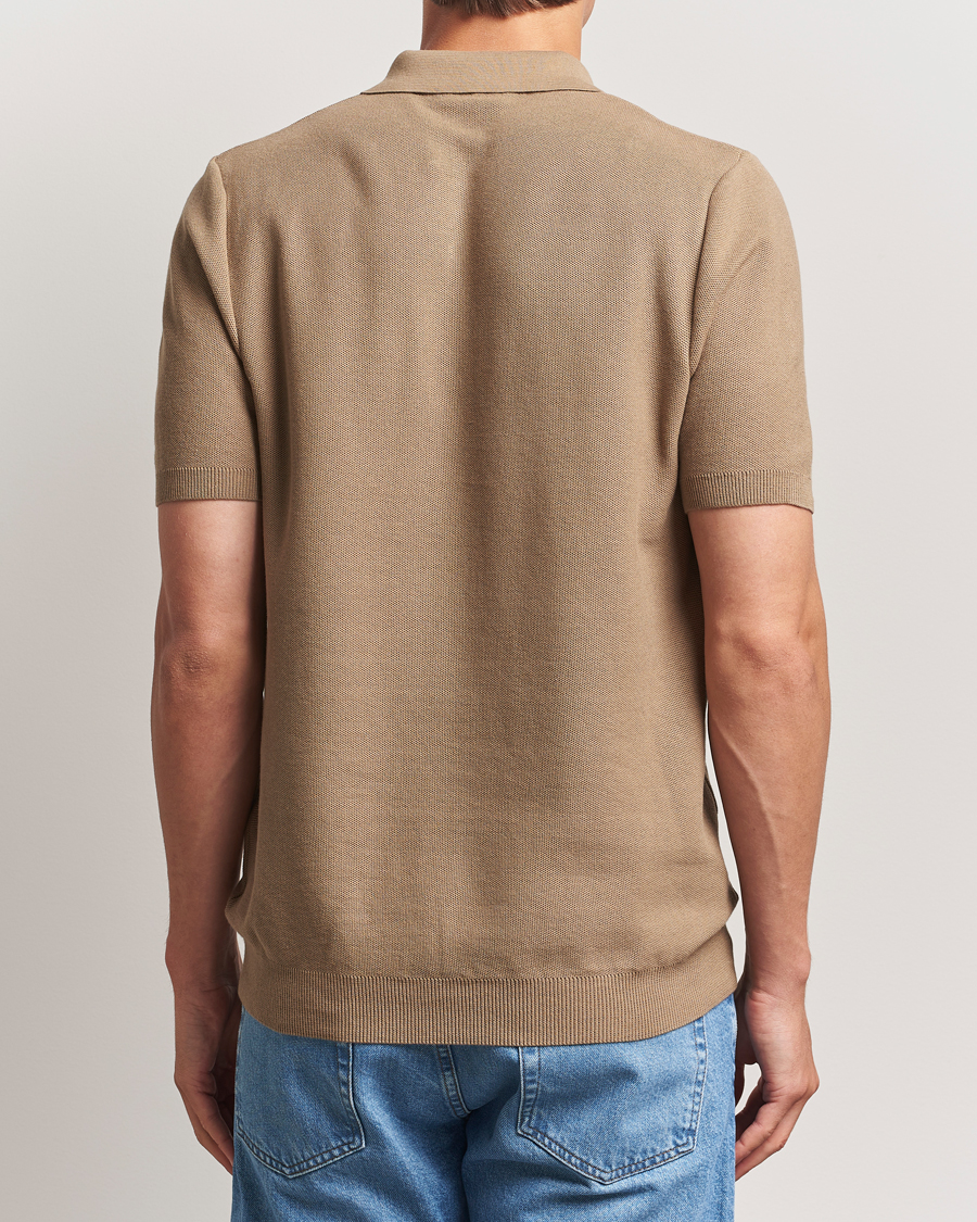 Heren | Polo's | Sunspel | Fine Texture Polo Dune