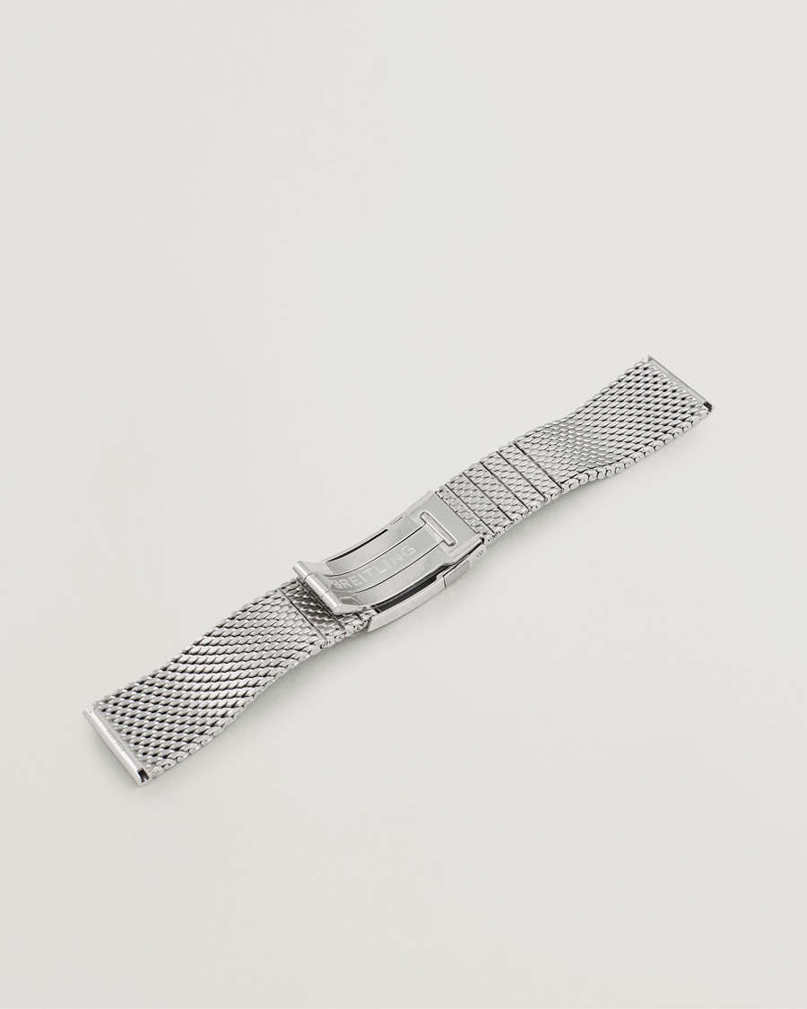 Heren | Pre-owned Benodigdheden | Breitling Pre-Owned | Breitling Mesh-Bracelet 22mm 5222 207A