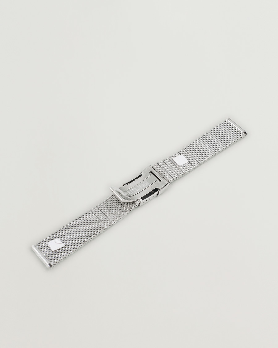 Heren | Pre-owned Benodigdheden | Breitling Pre-Owned | Breitling Mesh-Bracelet 20mm 4915 171A