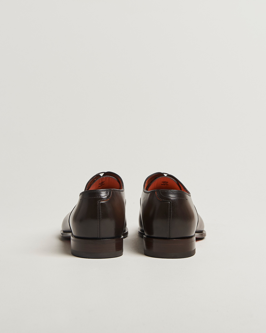 Heren | Oxfords | Santoni | Adrian Oxford Dark Brown Calf