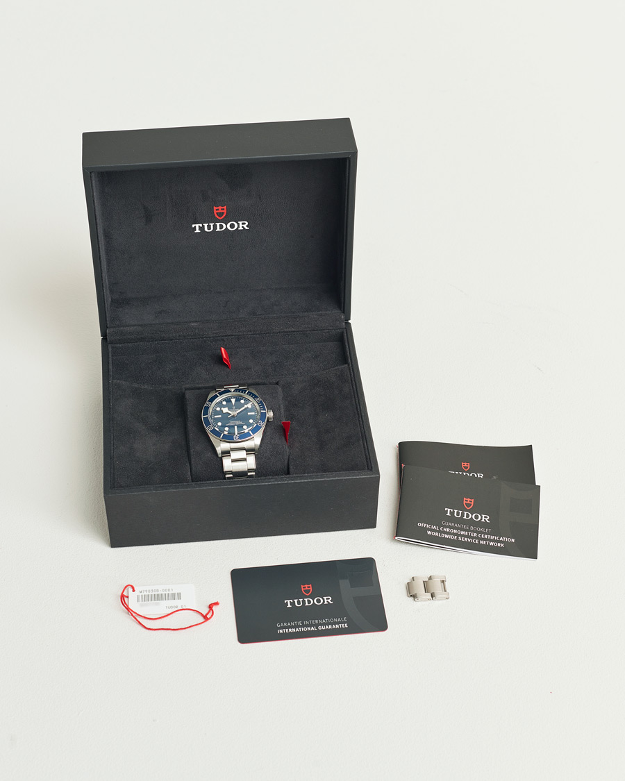 Heren | Tudor Pre-Owned Black Bay Fifty-Eight 79030B Steel Blue | Tudor Pre-Owned | Black Bay Fifty-Eight 79030B Steel Blue