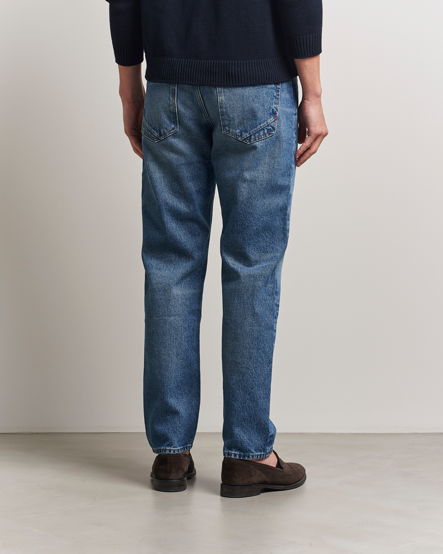 Heren | Jeans | Incotex | 5-Pocket Stretch Denim Light Wash