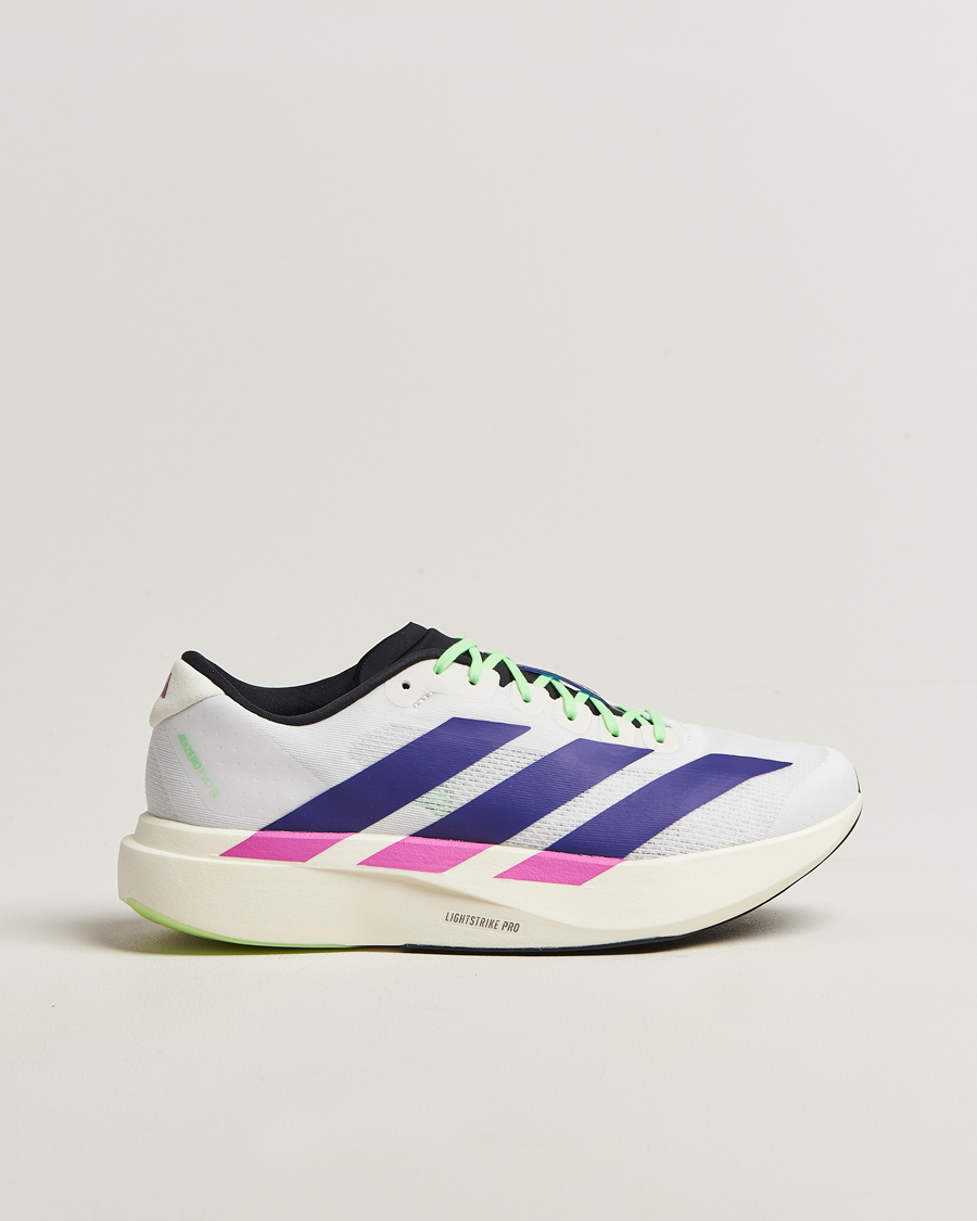Heren | Sneakers | adidas Performance | Adizero Evo SL Running Sneaker White/Purple