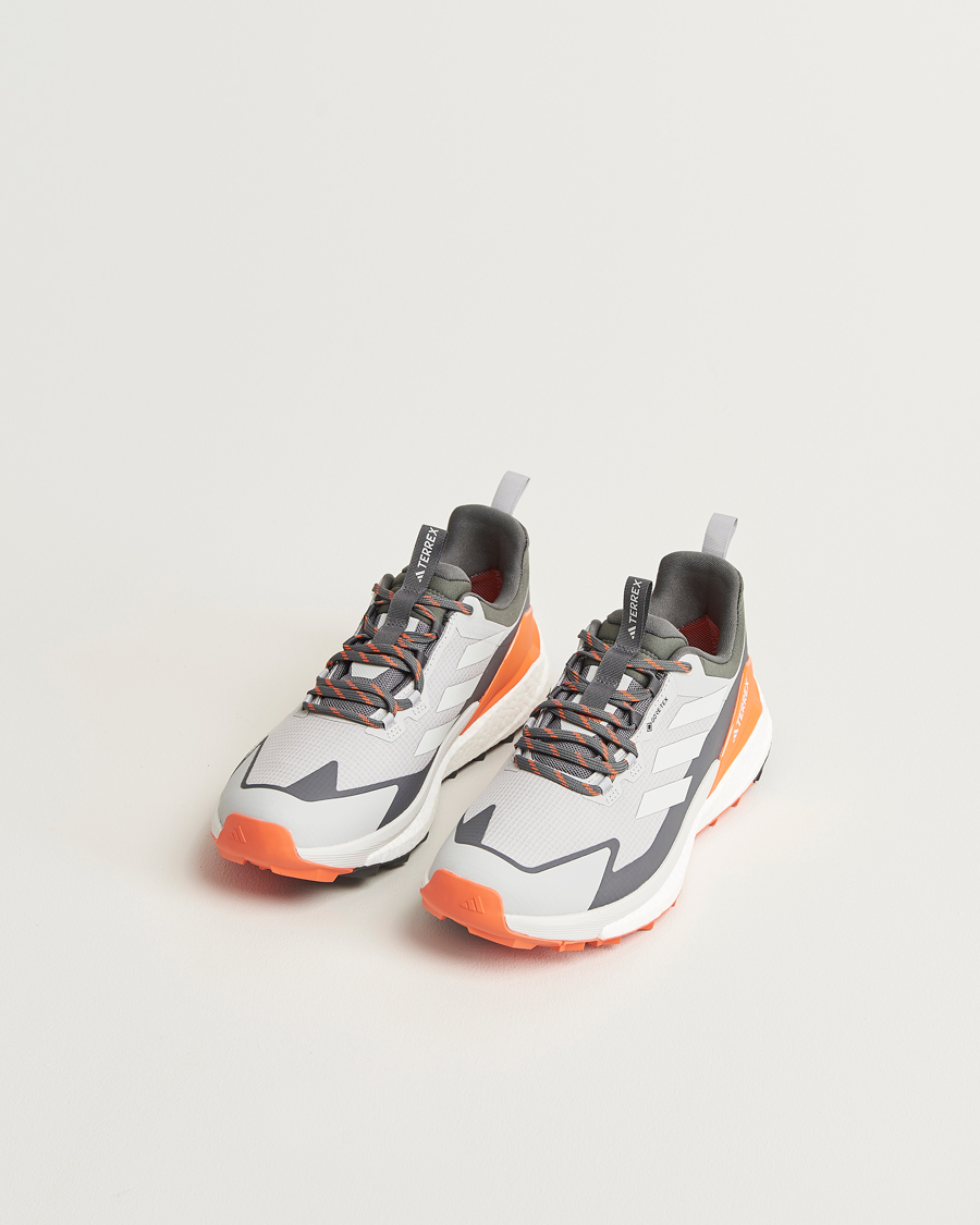 Heren | Sneakers | adidas Performance | Terrex Free Hiker 2 GTX Trail Sneaker Grey/Orange