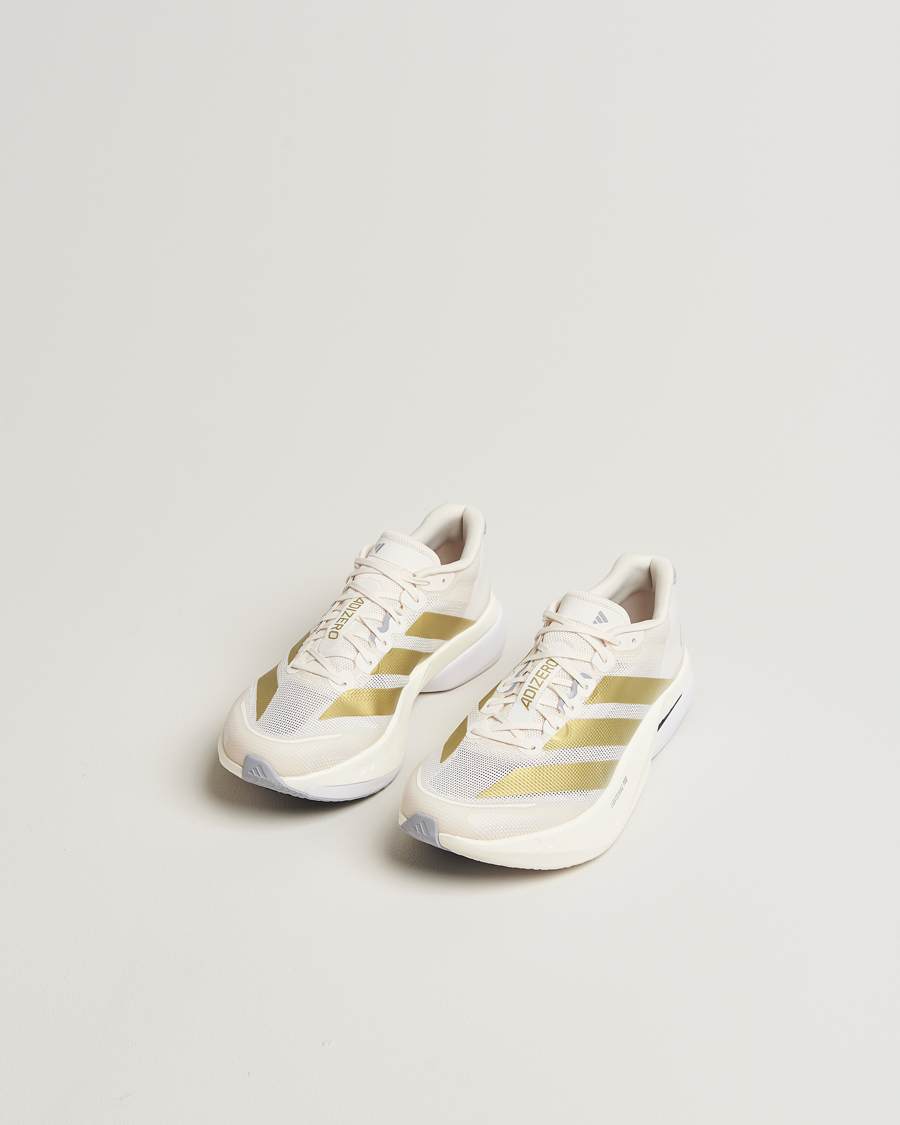 Heren | Sneakers | adidas Performance | Adizero Boston 13 Running Sneaker White/Gold