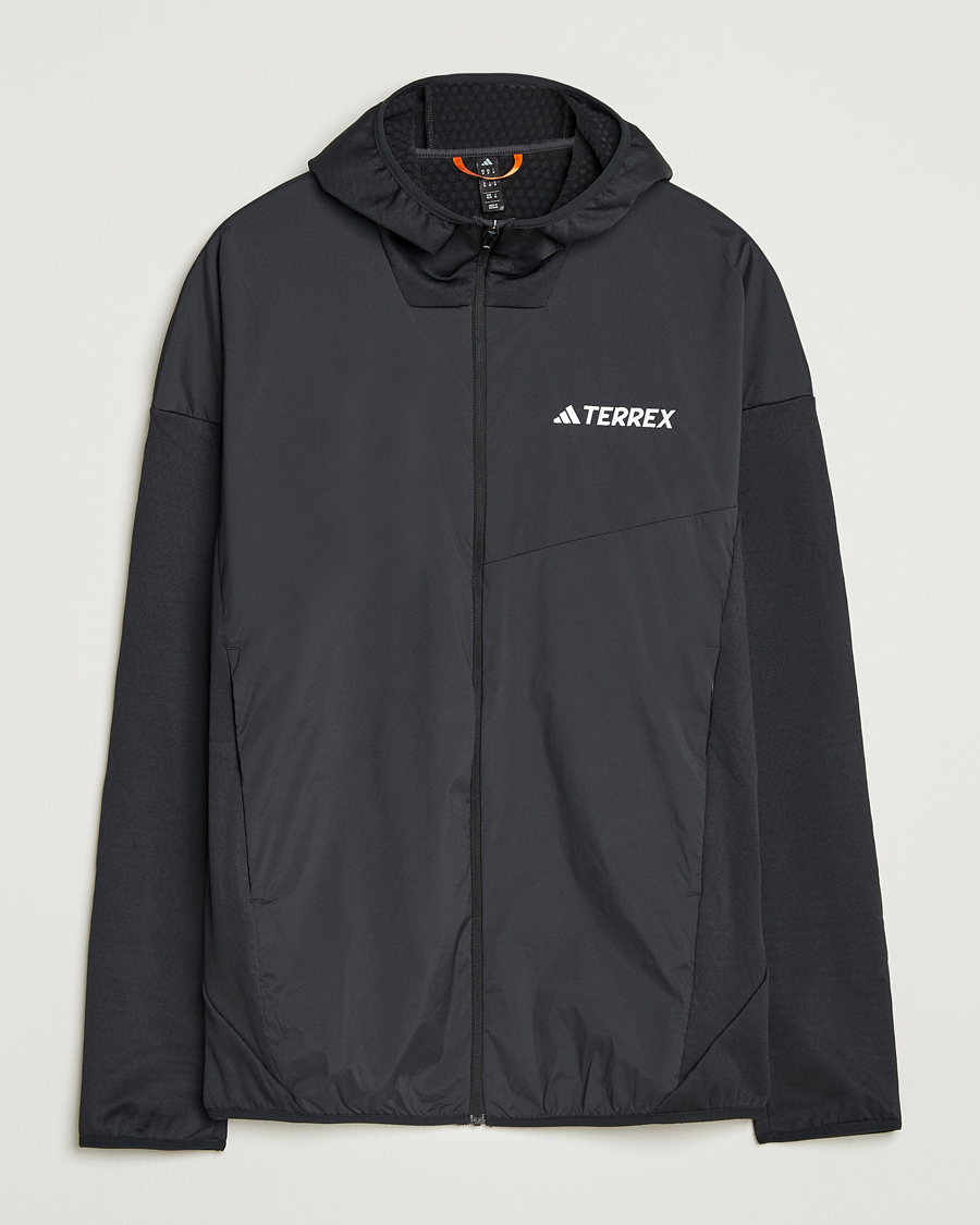 Heren | Truien | adidas Performance | XPR Wind Hooded Full Zip Black