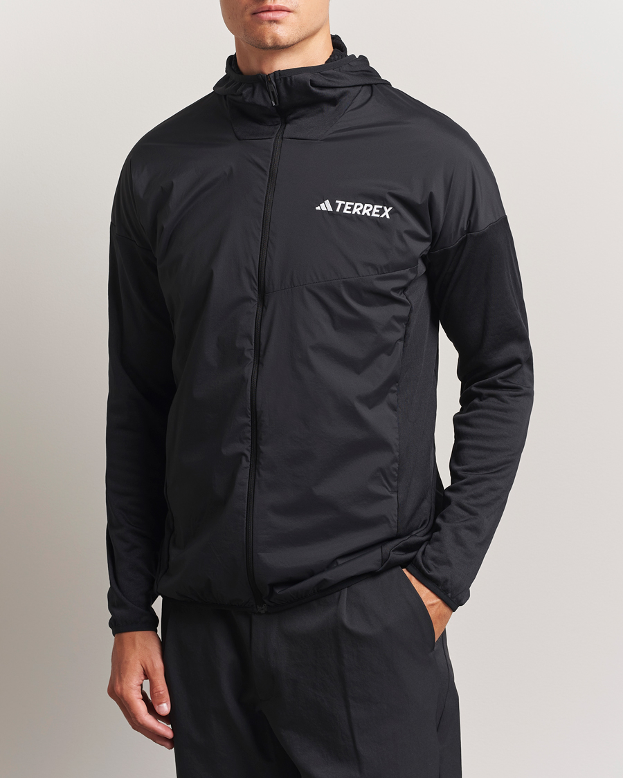 Heren | Truien | adidas Performance | XPR Wind Hooded Full Zip Black