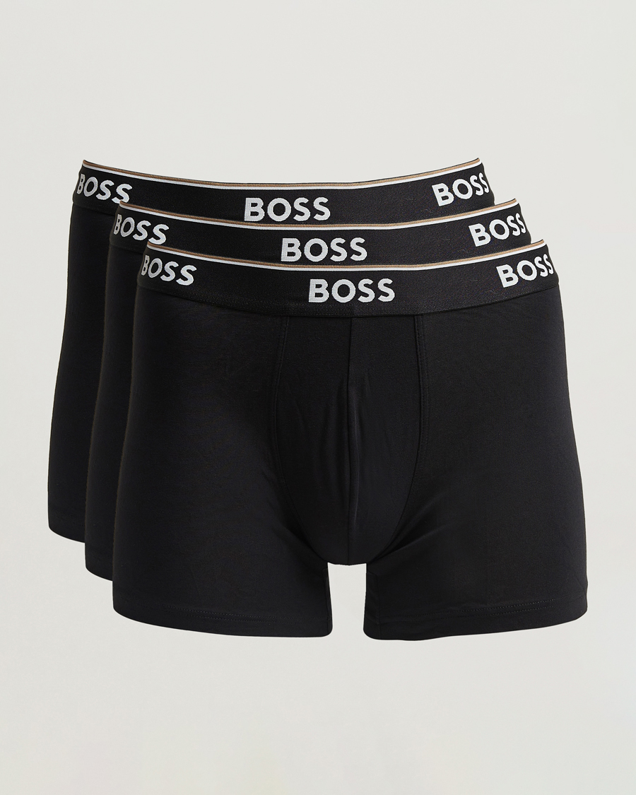 Heren | Ondergoed | BOSS BLACK | 3-Pack Boxer Brief Black