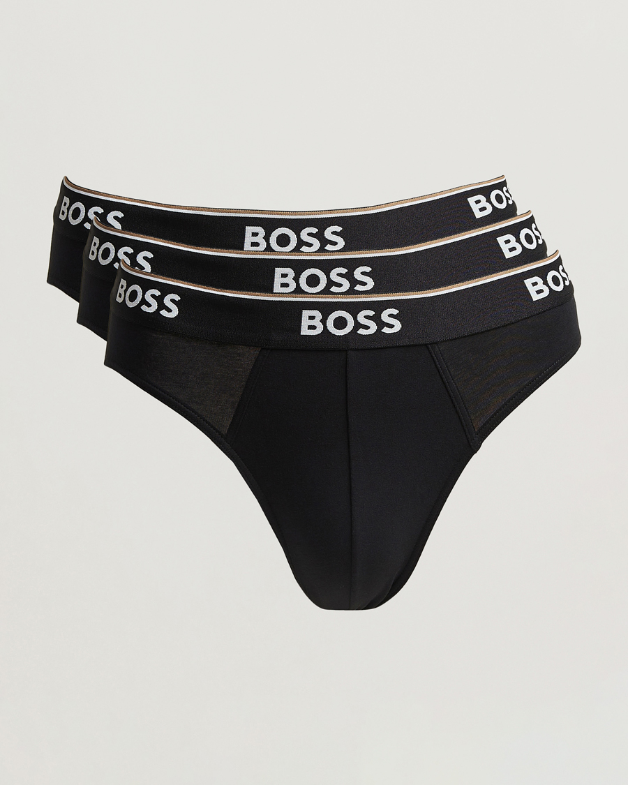 Heren | Ondergoed | BOSS BLACK | 3-Pack Brief Black