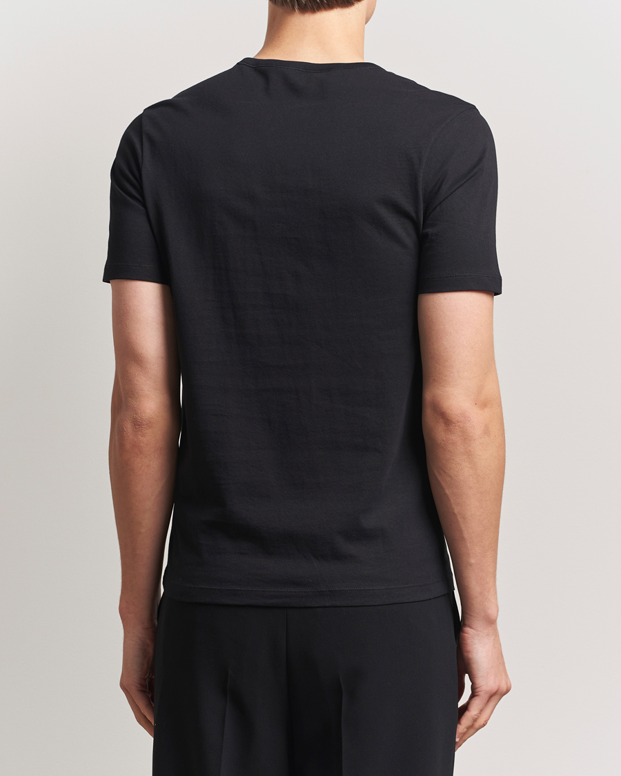Heren | T-shirts | BOSS BLACK | 3-Pack V-Neck T-Shirt Black