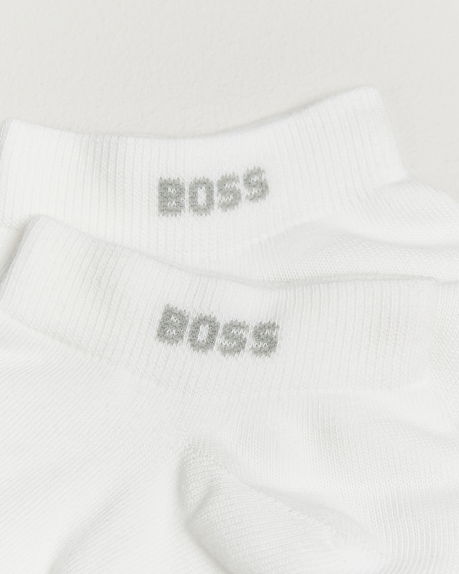 Heren | Ondergoed | BOSS BLACK | 2-Pack Sneaker Socks White
