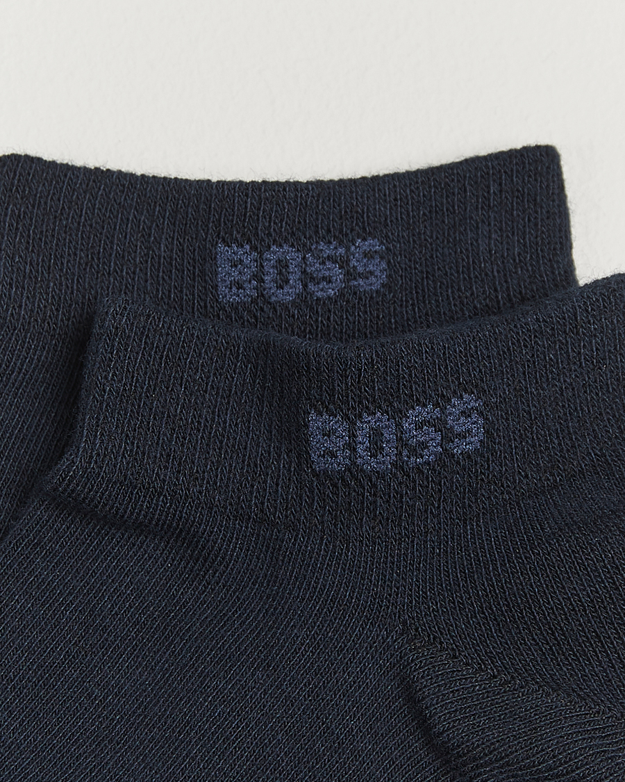 Heren | Ondergoed | BOSS BLACK | 2-Pack Sneaker Socks Dark Blue