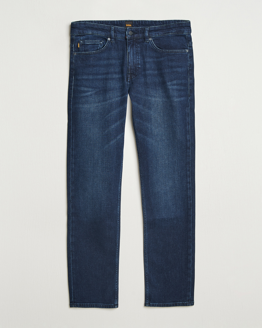 Heren | Jeans | BOSS ORANGE | Delaware Jeans Dark Blue