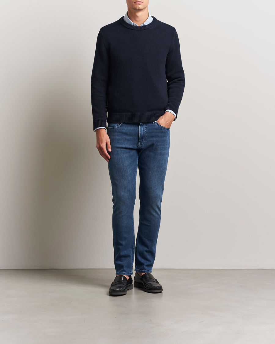 Heren | Broeken | BOSS BLACK | Delaware Jeans Navy