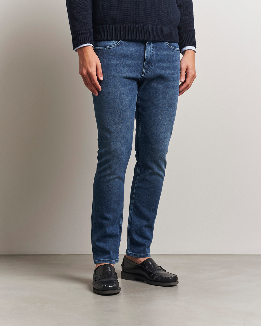 Heren | Broeken | BOSS BLACK | Delaware Jeans Navy
