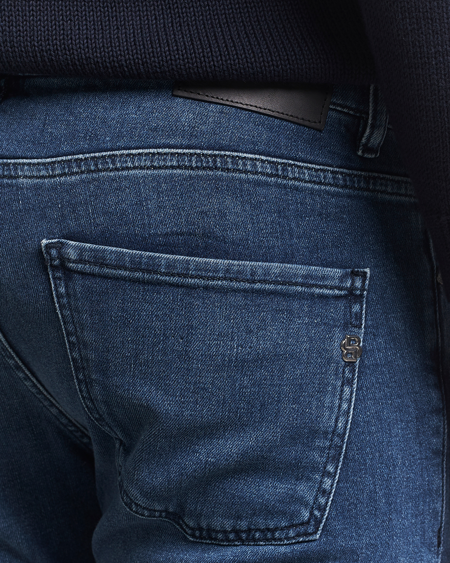 Heren | Broeken | BOSS BLACK | Delaware Jeans Navy