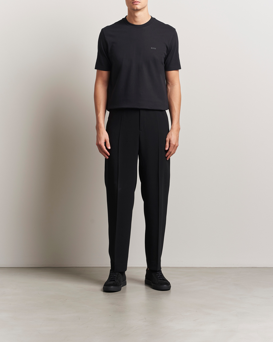 Heren | T-shirts | BOSS BLACK | Thompson Crew Neck T-Shirt Black