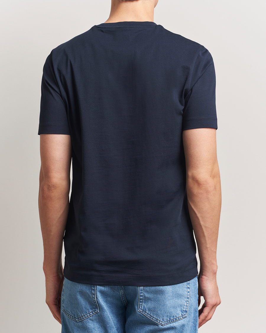 Heren | T-shirts | BOSS BLACK | Thompson Crew Neck T-Shirt Dark Blue