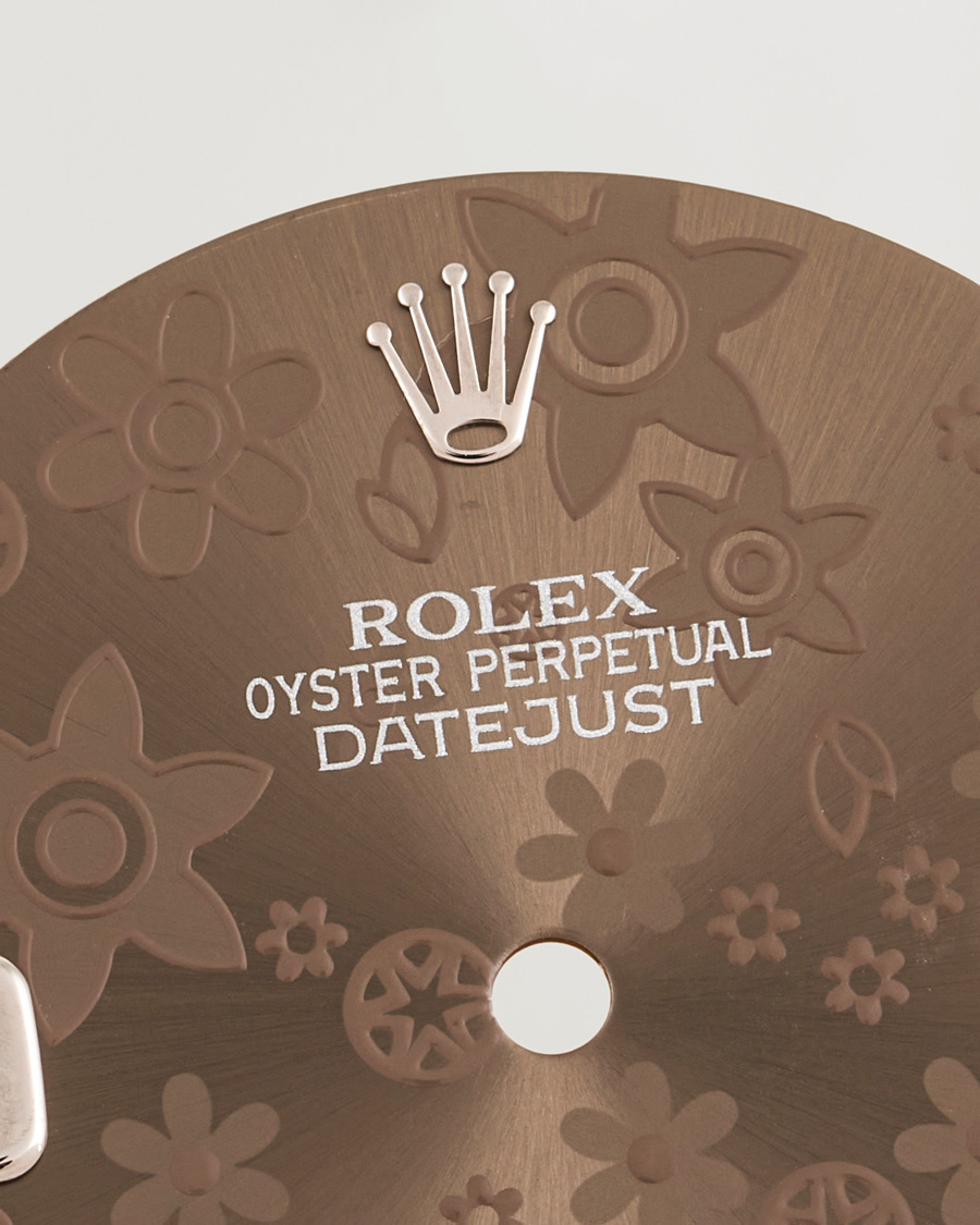 Heren | Pre-owned Benodigdheden | Rolex Pre-Owned | Rolex Datejust 5-6 ref Flower Dial