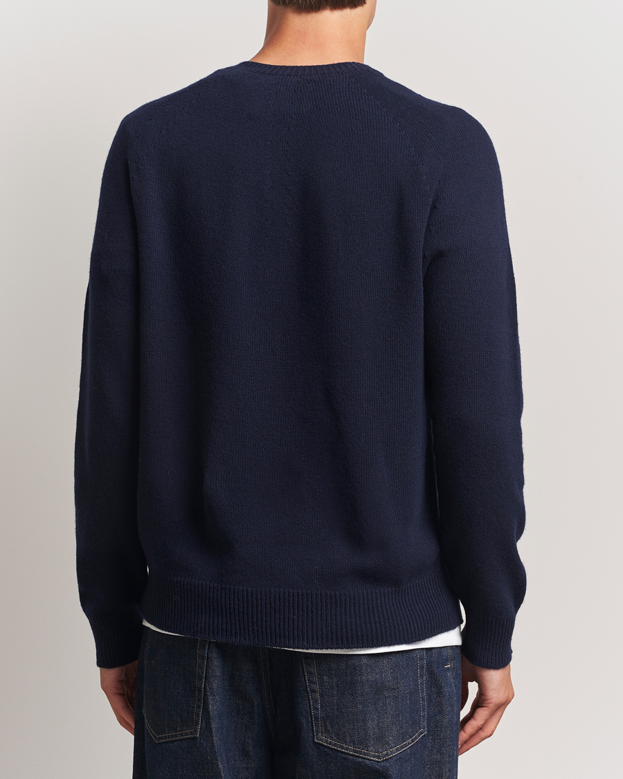 Heren | Truien | Jil Sander | Wool/Cashmere Round Neck Sweater Navy