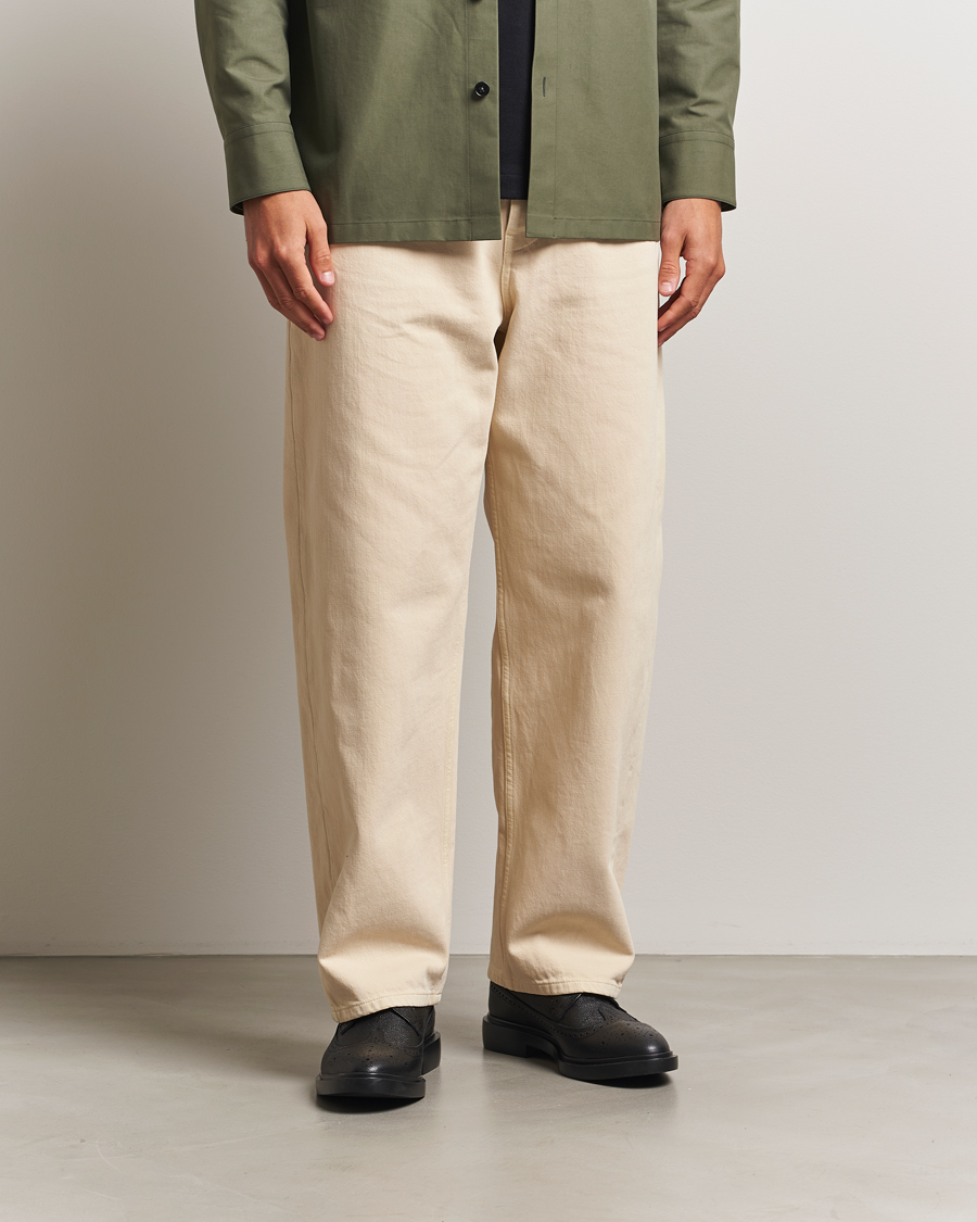 Heren | Broeken | Jil Sander | Loose Fit 5-Pocket Pants Oat