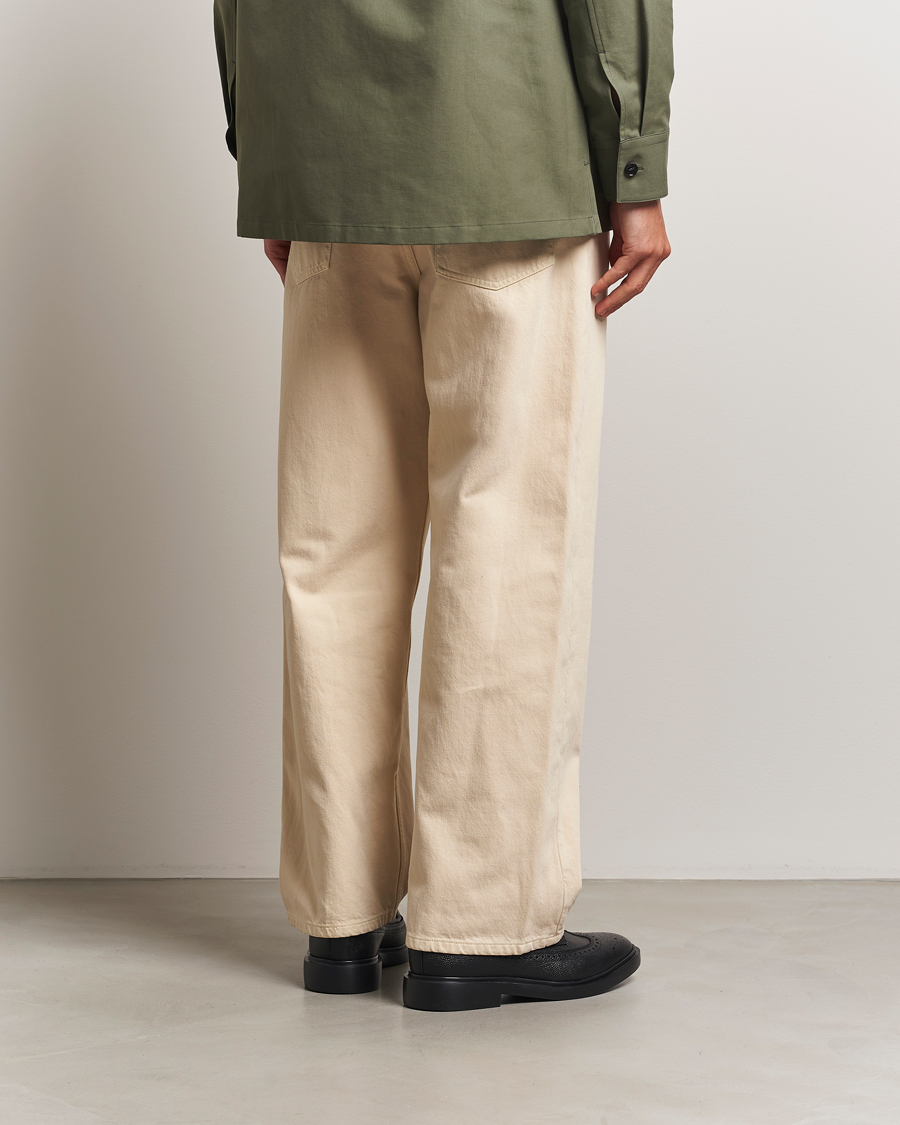Heren | Broeken | Jil Sander | Loose Fit 5-Pocket Pants Oat