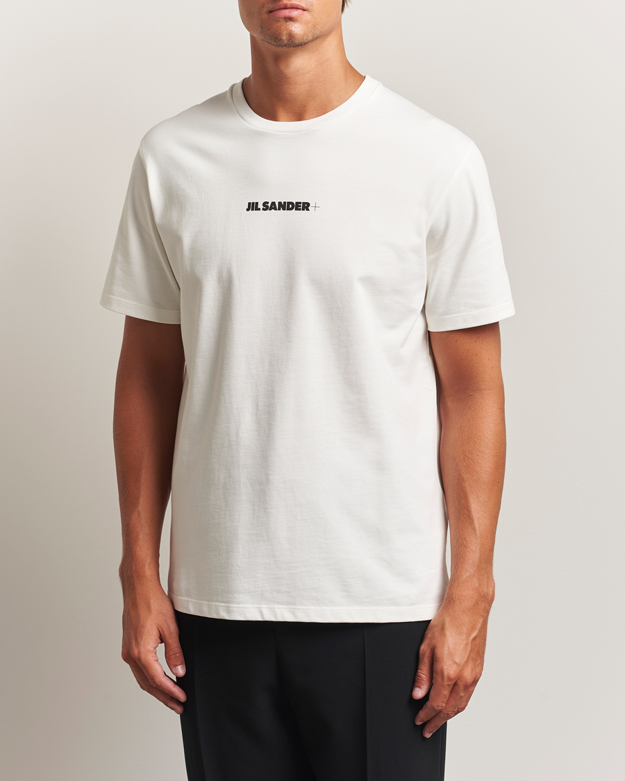 Heren | T-shirts | Jil Sander | Small Logo T-Shrt White