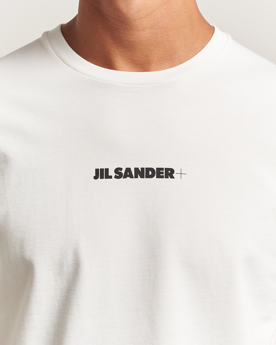 Heren | T-shirts | Jil Sander | Small Logo T-Shrt White