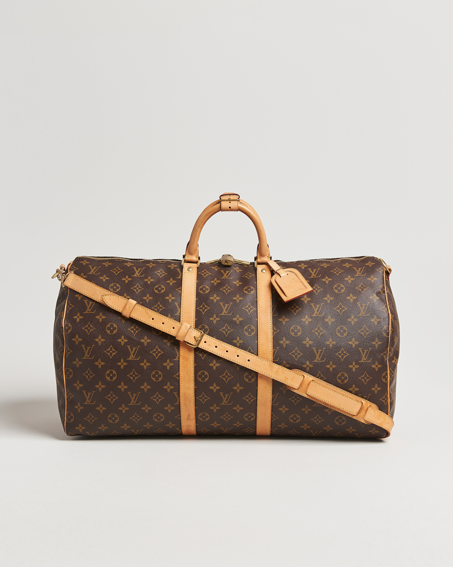 Heren | Pre-Owned & Vintage Bags | Louis Vuitton Pre-Owned | Keepall Bandoulière 55 Monogram