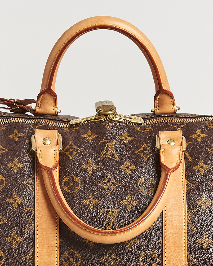 Heren | Pre-Owned & Vintage Bags | Louis Vuitton Pre-Owned | Keepall Bandoulière 55 Monogram