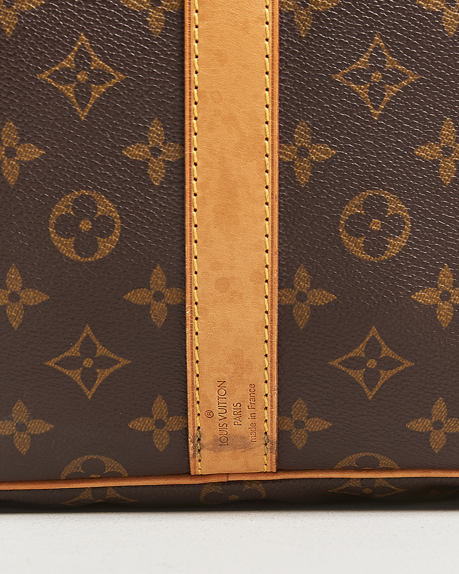 Heren | Pre-Owned & Vintage Bags | Louis Vuitton Pre-Owned | Keepall Bandoulière 55 Monogram