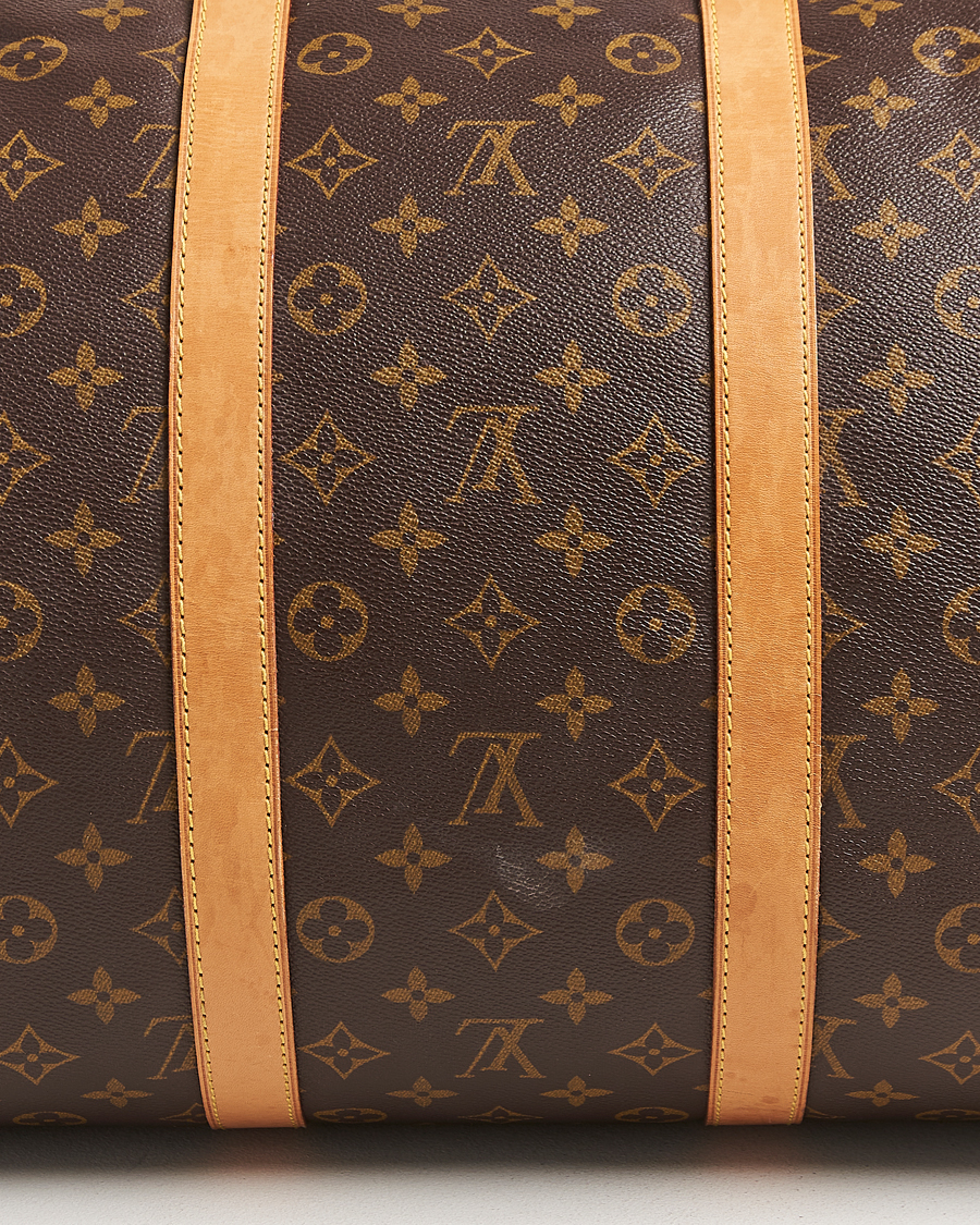 Heren | Pre-Owned & Vintage Bags | Louis Vuitton Pre-Owned | Keepall Bandoulière 55 Monogram
